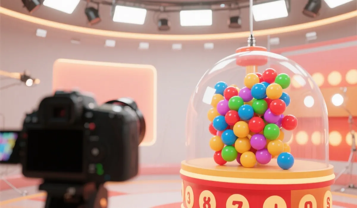 开奖直播现场示意图